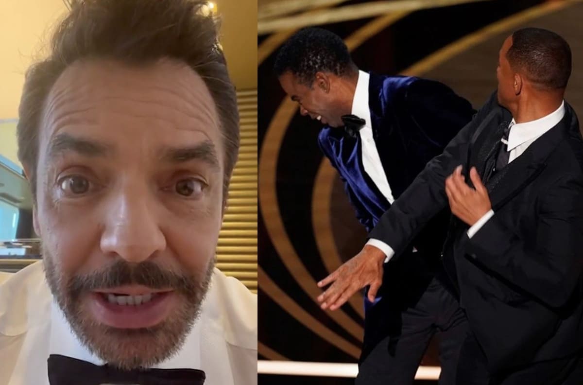 Eugenio Derbez cuenta cómo vivió la cachetada de Will Smith a Chris Rock