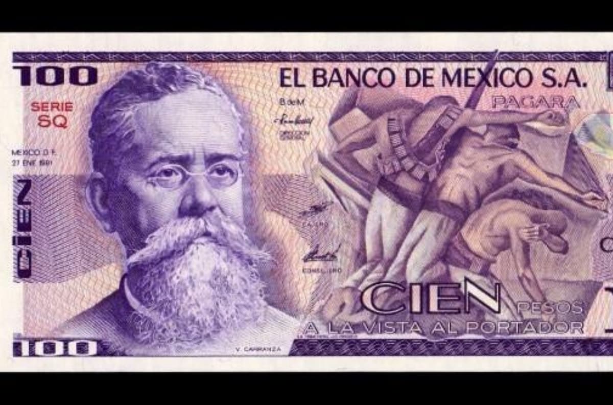 Numismática: Billete de Venustiano Carranza se vende por más de 70 mil pesos