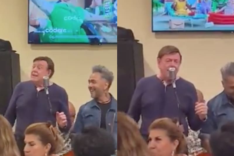 Graban a supuesto Doble de Chabelo en un bar.