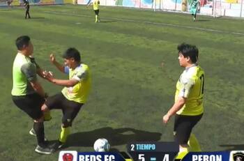 VIDEO | Brutal campal en un partido de futbol en Guatemala