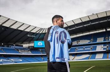 Manchester City quiere de vuelta a Kun Agüero en el club