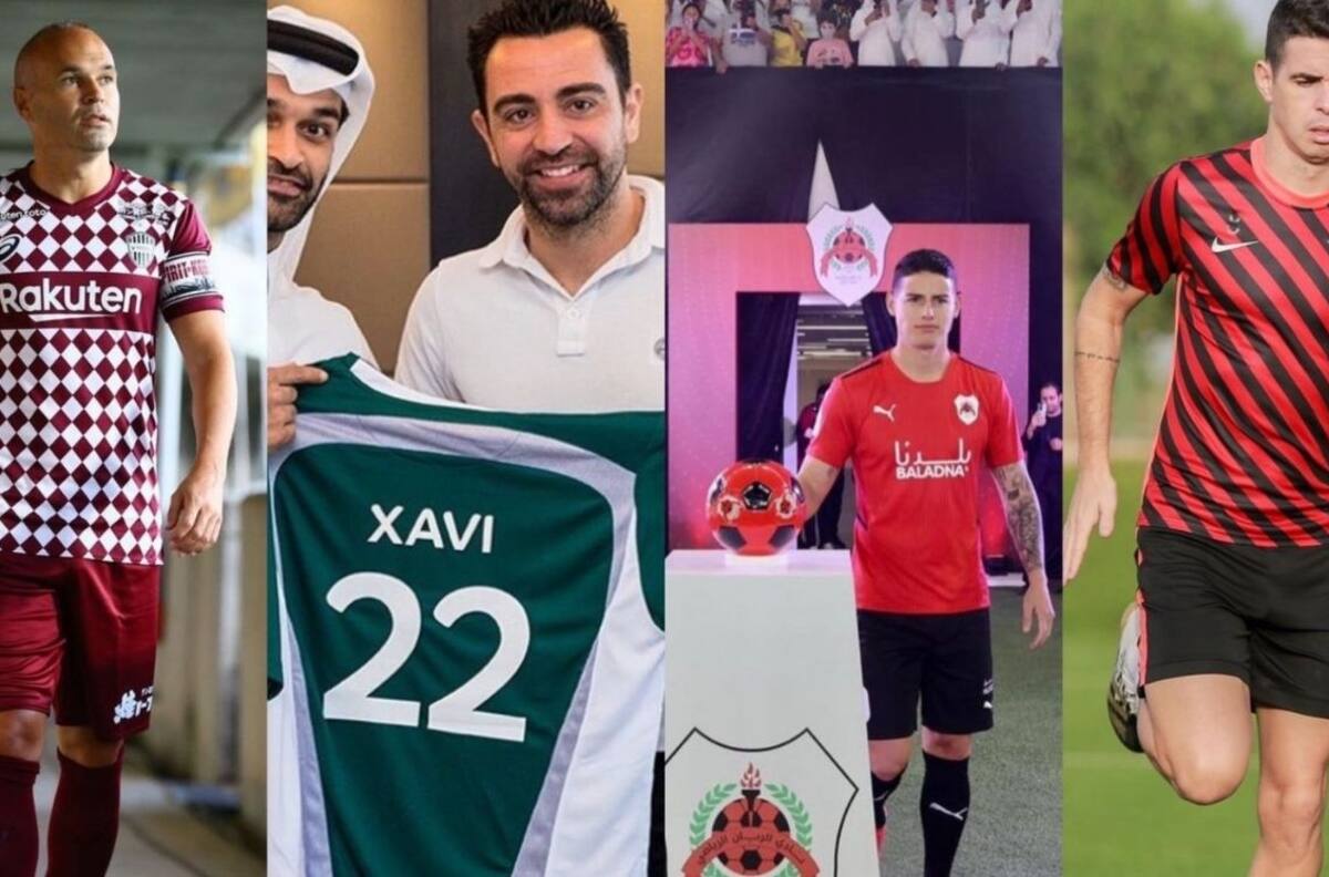 Estos son los cracks que han terminado su carrera en Asia