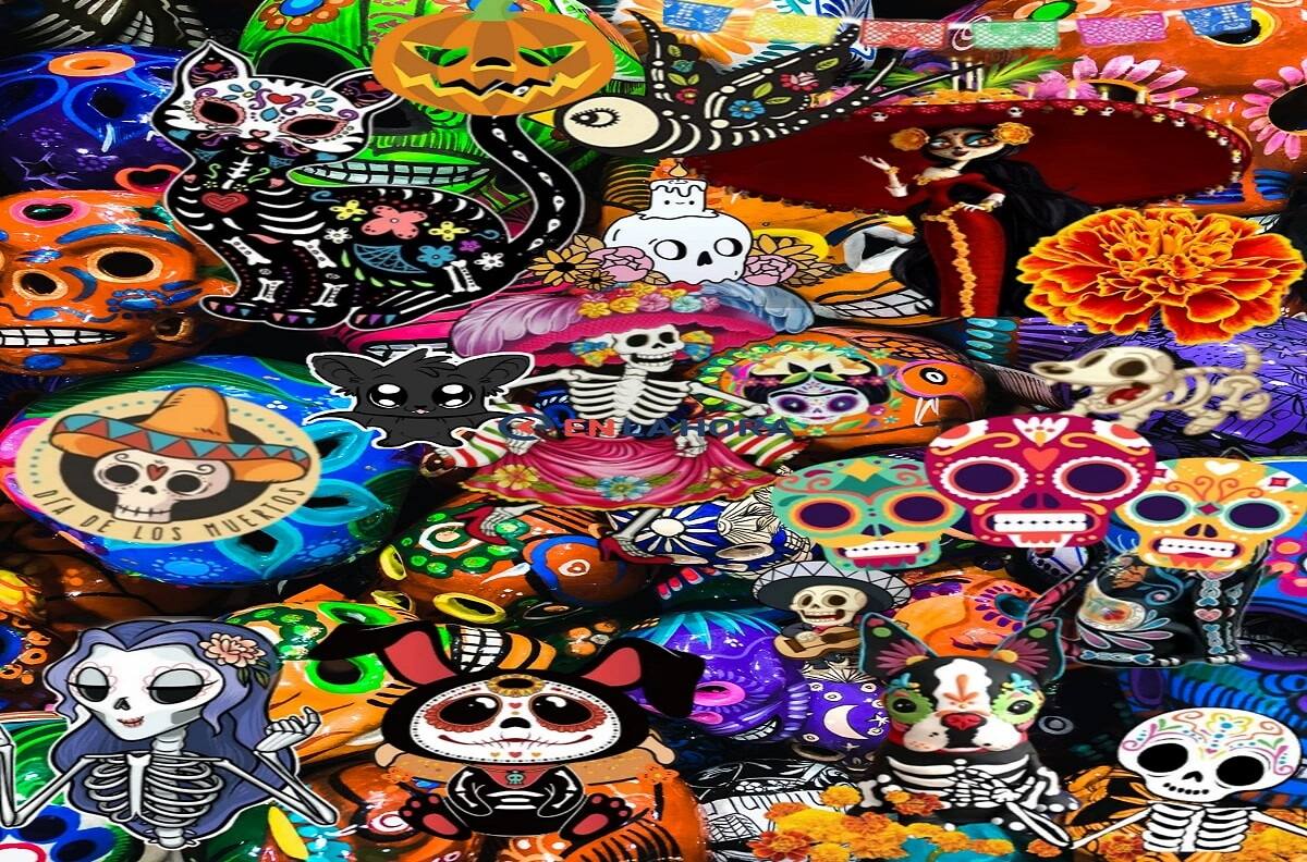 Acertijo visual: Encuentra a "la calaverita mariachi" tienes 6 segundos