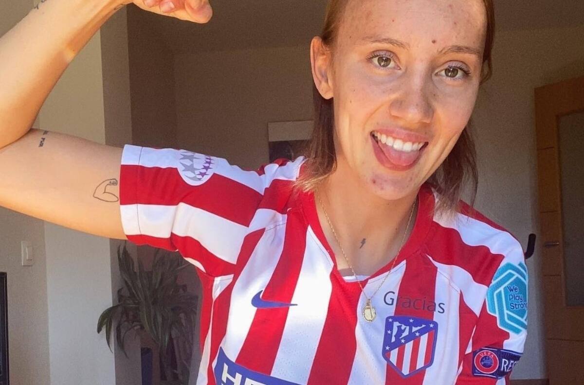 Virginia Torrecilla, la jugadora del Atlético de Madrid que superó el cáncer