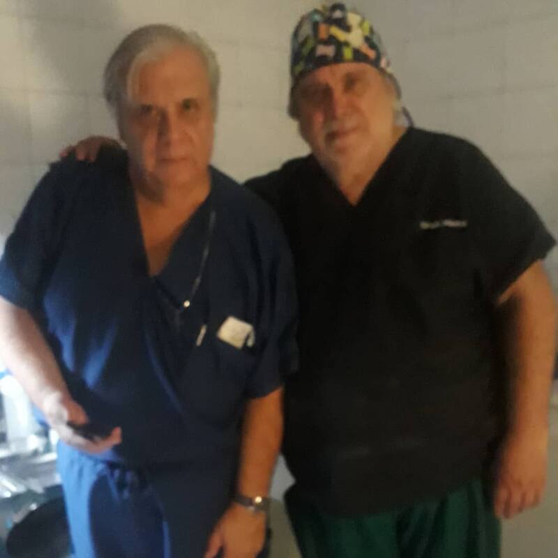 Sergio Mayorga, el “médico de las estrellas”, y el Puma Rodríguez