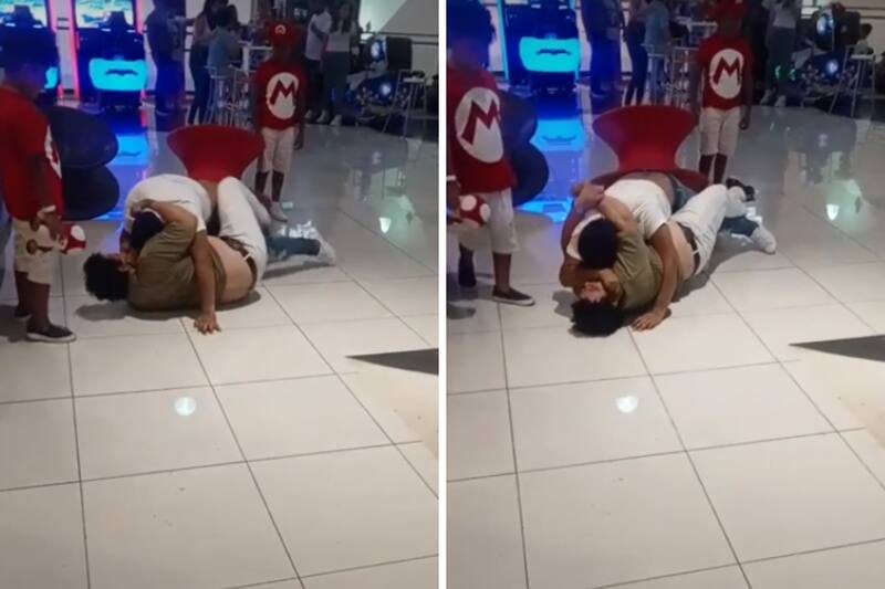 Pelea en Cinépolis se hace viral.