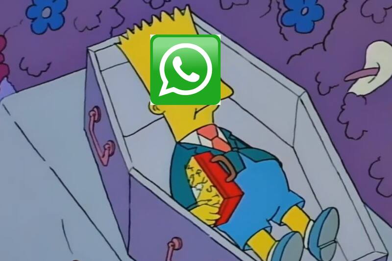 WhatsApp Web sufrió una caída.