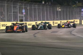 El piloto de la F1 que tuvo que regresarse en metro tras el GP de Singapur