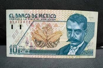Venden en $280 mil pesos billete antiguo de Emiliano Zapata en perfectas condiciones