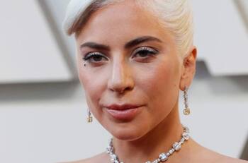 Lady Gaga compartió la primera fotografía de la película "House of Gucci" junto a Adam Driver