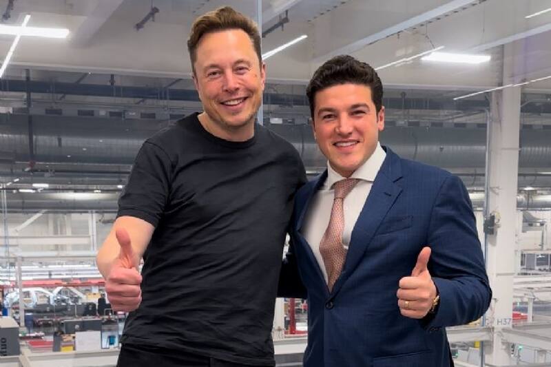 Samuel García y Elon Musk.