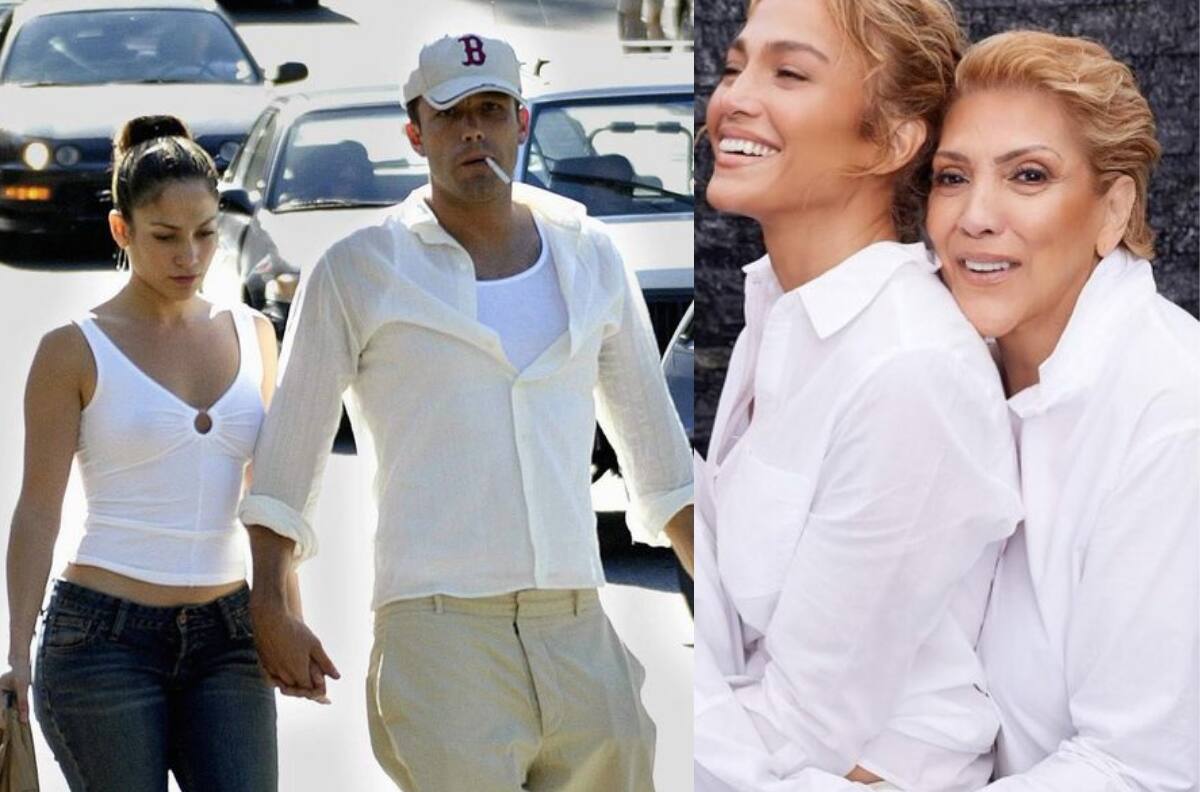La mamá de Jennifer Lopez es captada con Ben Affleck en Las Vegas