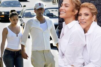 La mamá de Jennifer Lopez es captada con Ben Affleck en Las Vegas