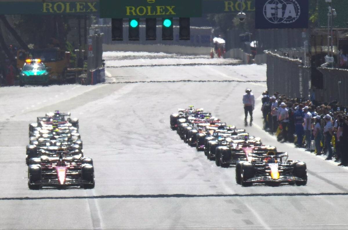 VIDEO | Así tomó Checo Pérez el liderato en el GP de Azerbaiyán
