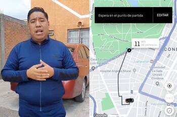 Borracho se queda dormido en Uber y viaja desde Puebla hasta Veracruz sin darse cuenta
