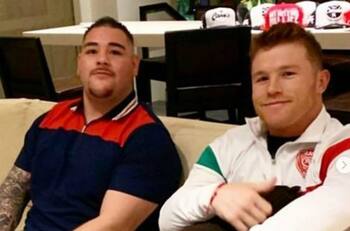 Tras las críticas del papá de David Benavides, Andy Ruiz salió a defender a Canelo Álvarez