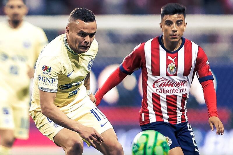 América venció 1-0 a Chivas en la semifinal de ida