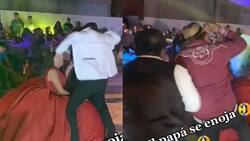 VIDEO: Papá se pone celoso a media coreografía de XV años y se vuelve viral