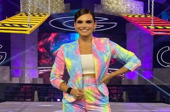 "Me siento perfecta": Tania Rincón, conductora de Guerreros 2021, da positivo a covid-19