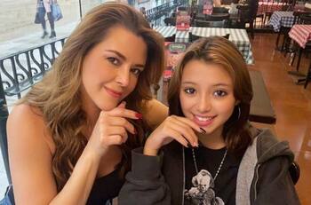 Alicia Machado revela que su hija está muy triste por los rumores que vinculan a su padre con el narco