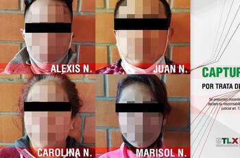 Autoridades detienen a una familia por prostituir a una menor de edad en Tlaxcala