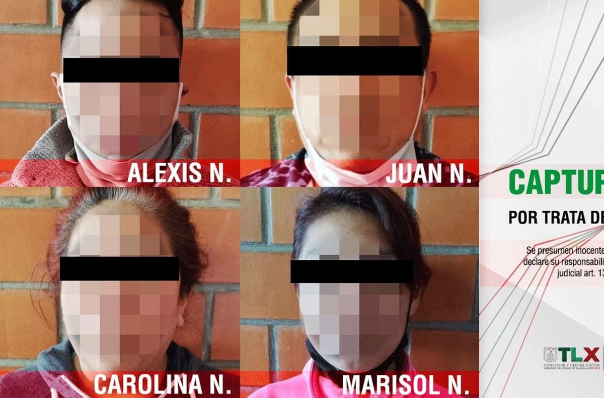 Autoridades detienen a una familia por prostituir a una menor de edad en Tlaxcala