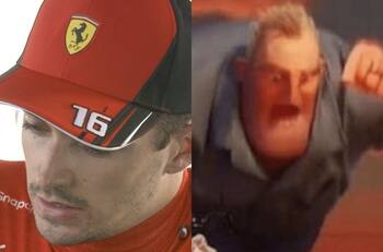 Fórmula 1: Los mejores memes que dejó el abandono de Leclerc y la caída de Ferrari en el GP de Francia