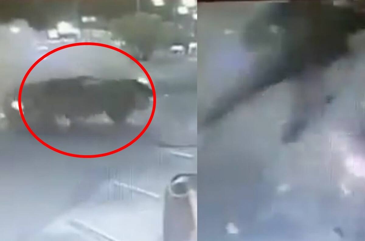 VIDEO: Así salieron volando los ocupantes de una camioneta en un impactante accidente