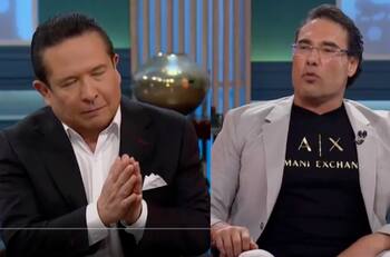 Eduardo Yáñez le reclamó a Gustavo Adolfo Infante haber hablado mal de su mamá