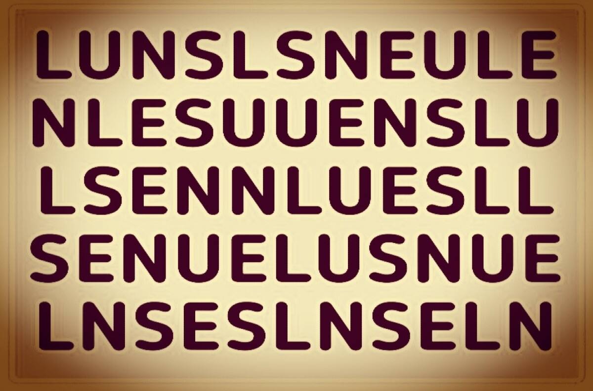 Acertijo visual: Encuentra la palabra LUNES ¡Solo tienes 10 segundos!