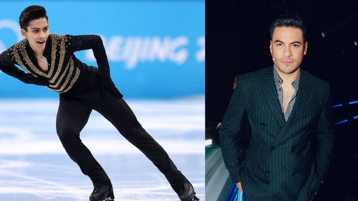 Carlos Rivera agradeció a Donovan Carrillo por patinar con uno de sus temas en Beijing 2022