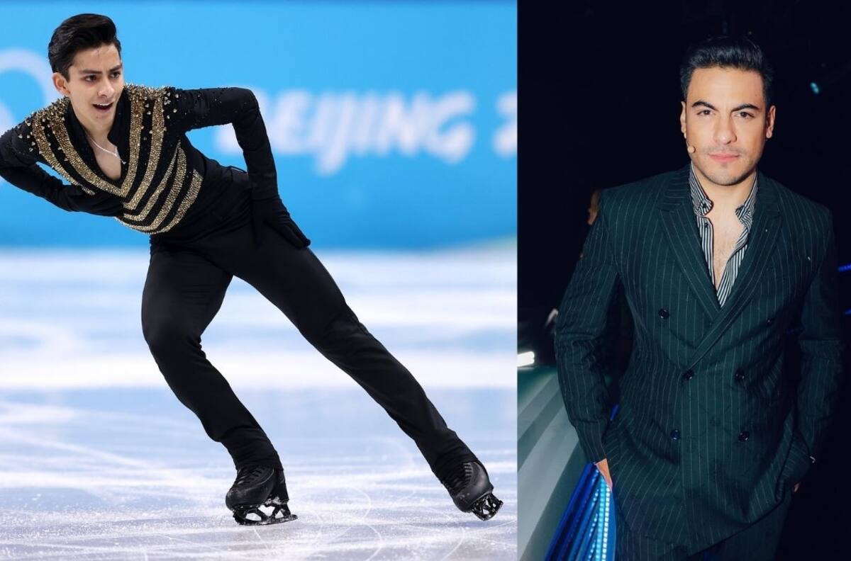 Carlos Rivera agradeció a Donovan Carrillo por patinar con uno de sus temas en Beijing 2022
