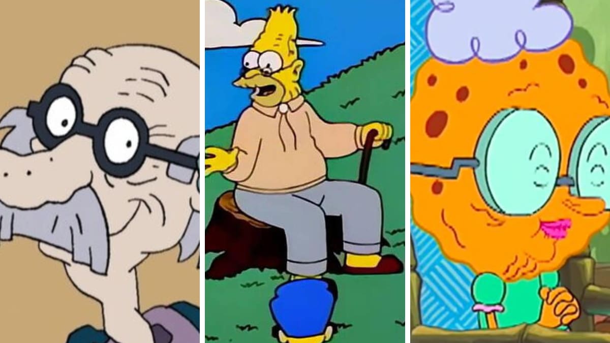 Estos son los abuelitos más geniales de las caricaturas ¡Los amamos!