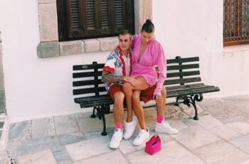 Justin Bieber y su esposa Hailey Baldwin vacacionan en el Mediterráneo