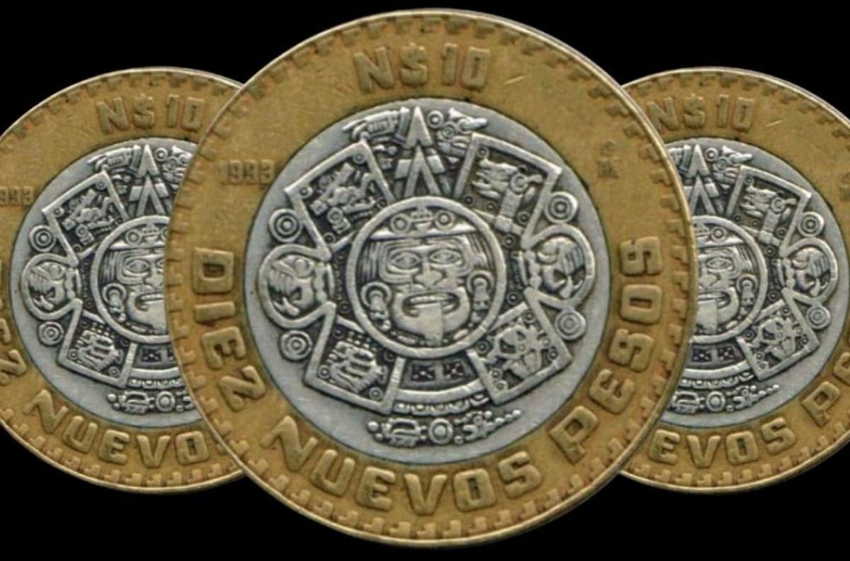 Numismática: Moneda de 10 pesos se vende en 50 mil