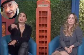 Andrea Legarreta cautivó a Ignacio López Tarso con sus piernas