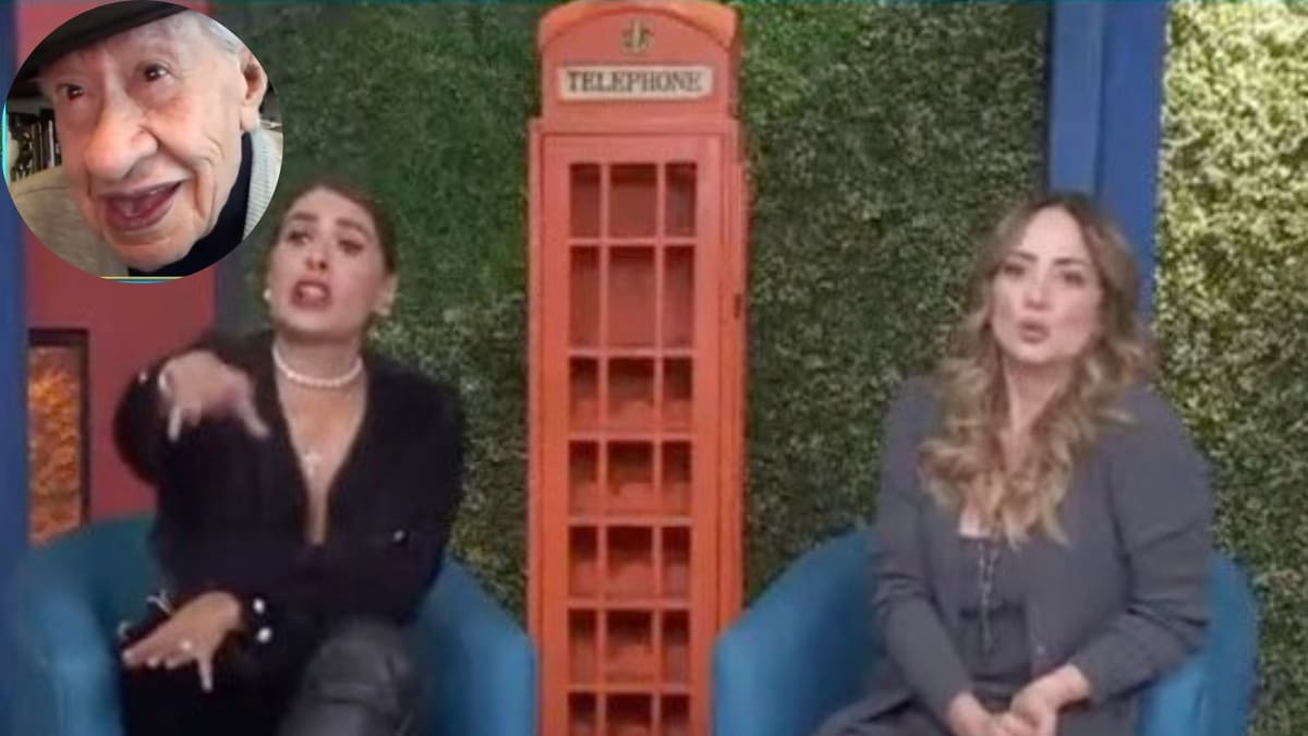 Andrea Legarreta cautivó a Ignacio López Tarso con sus piernas