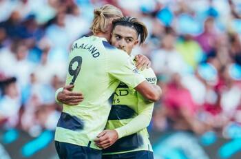 Con doblete de Erling Haaland el Manchester City se impone ante el West Ham