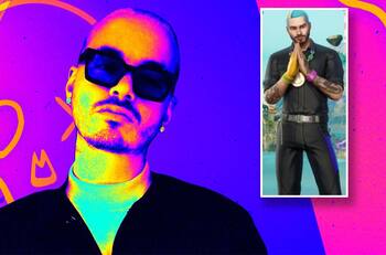 Será J Balvin un skin en Fornite