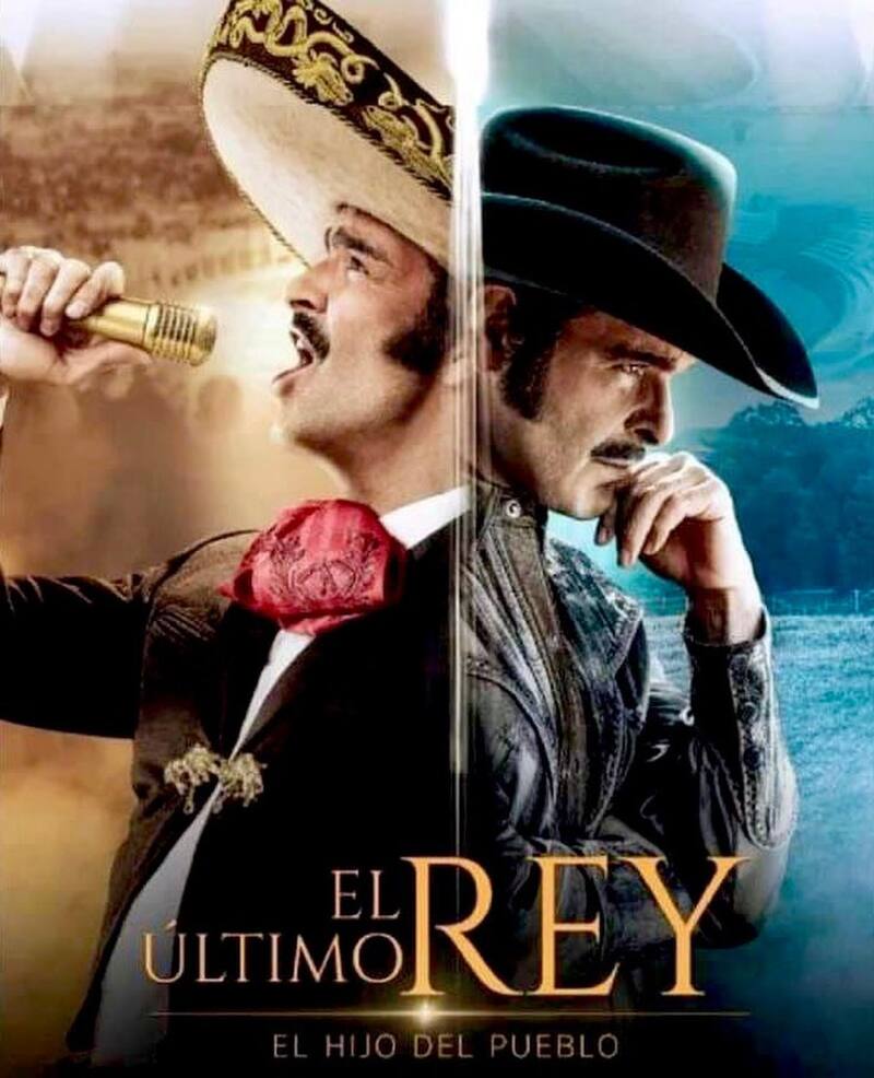 La serie sobre Vicente Fernández se estrenó el 2022.