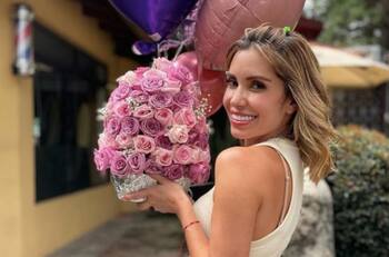 Aseguran que Andrea Escalona pagó por la felicitación de J Balvin