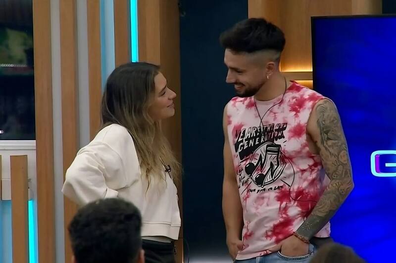 Alessia Traverso y Bambino en "Gran Hermano" Chile.