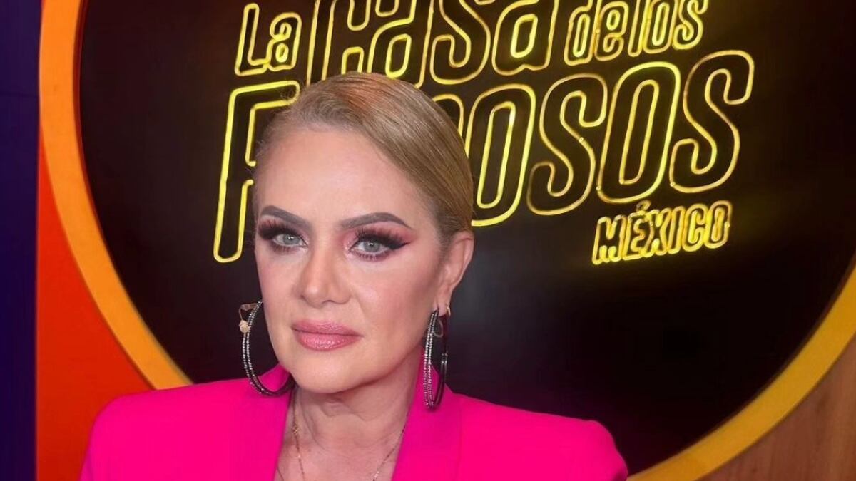 La actriz participó como panelista en "La casa de los famosos" México