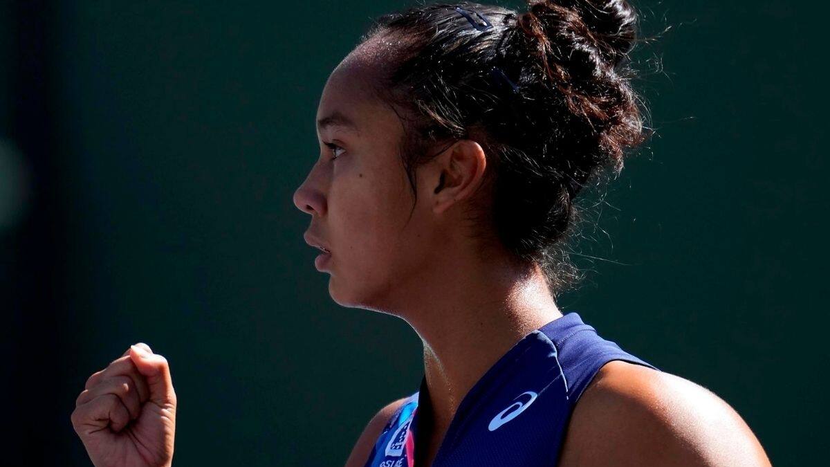 Leylah Fernández cae en octavos del Indian Wells ante Shelby Rogers