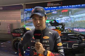 Checo Pérez: “fue mi mejor rendimiento y las ultimas tres vueltas fueron muy intensas”