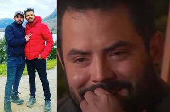 Eugenio Derbez envió conmovedoras palabras a su hijo, José Eduardo Derbez, quien rompió en llanto