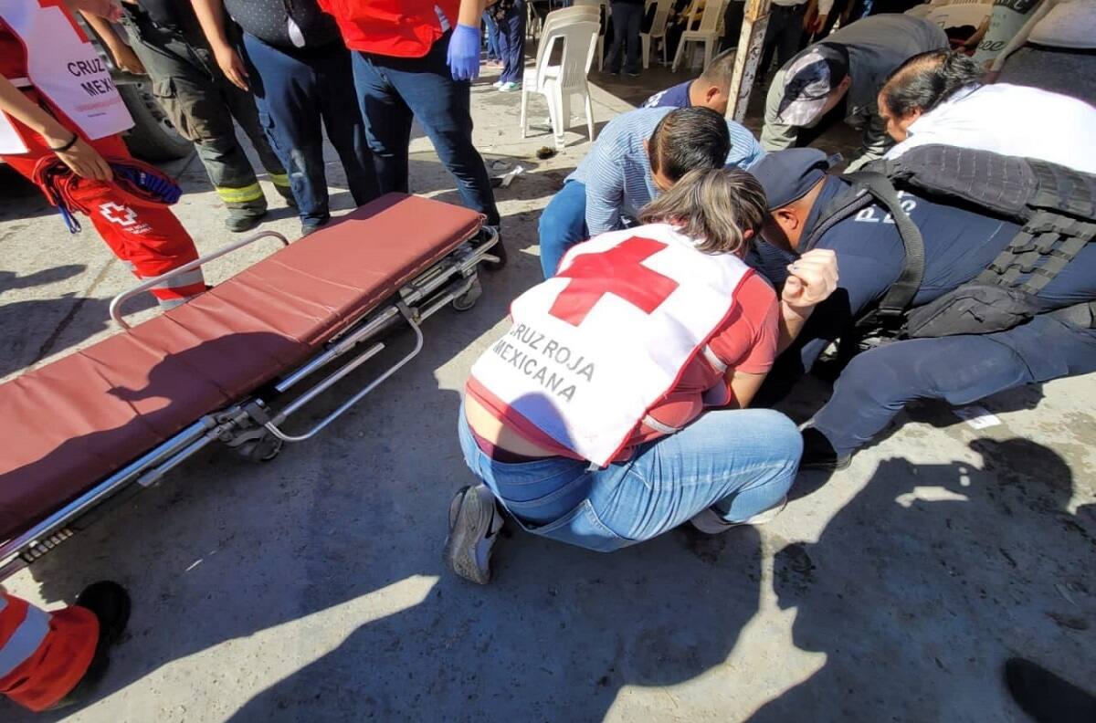 VIDEO | 10 Adultos mayores fueron atropellados en Tamaulipas mientras esperaban cobrar su pensión
