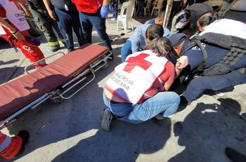 VIDEO | 10 Adultos mayores fueron atropellados en Tamaulipas mientras esperaban cobrar su pensión