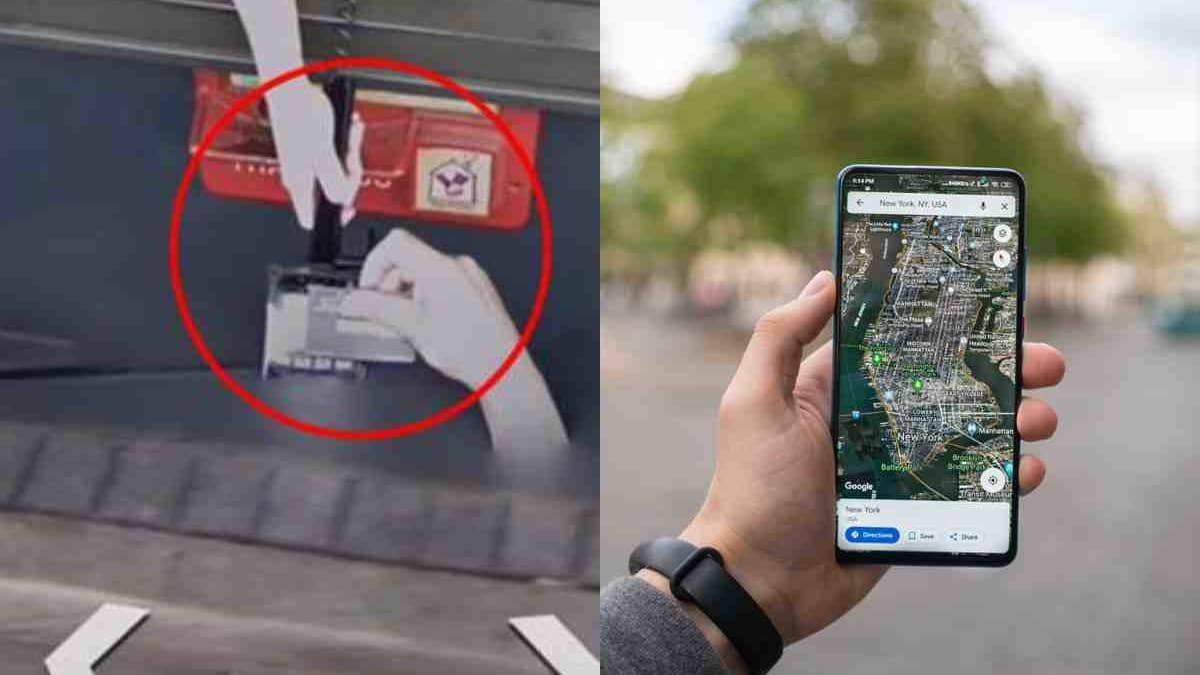 Google Maps captó una mano fantasma en restaurante de comida rápida