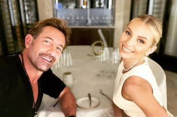 Irina Baeva y Gabriel Soto presumen romántico viaje a Europa